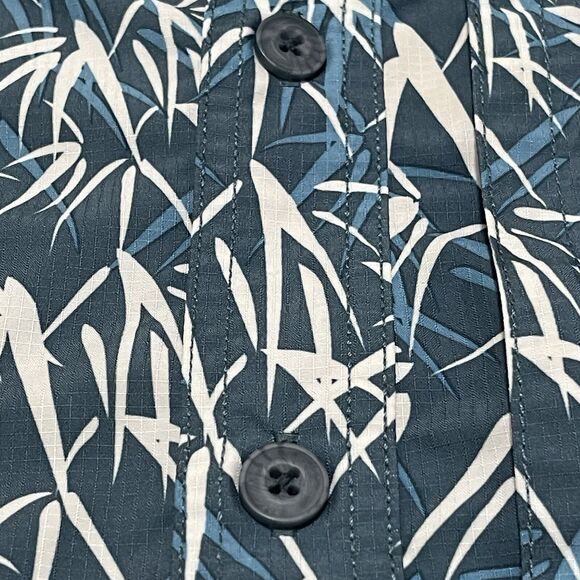 Duluth Trading Shirt Mens 3XL Blue Short Sleeve Vented Fishing Outdoor Top - Picture 3 of 11